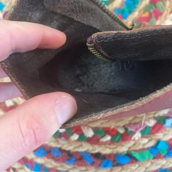 Kickers burgundy ankle  boots 37 - Picture 5 of 6